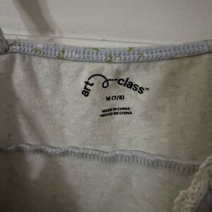 Art Class White Tank Top